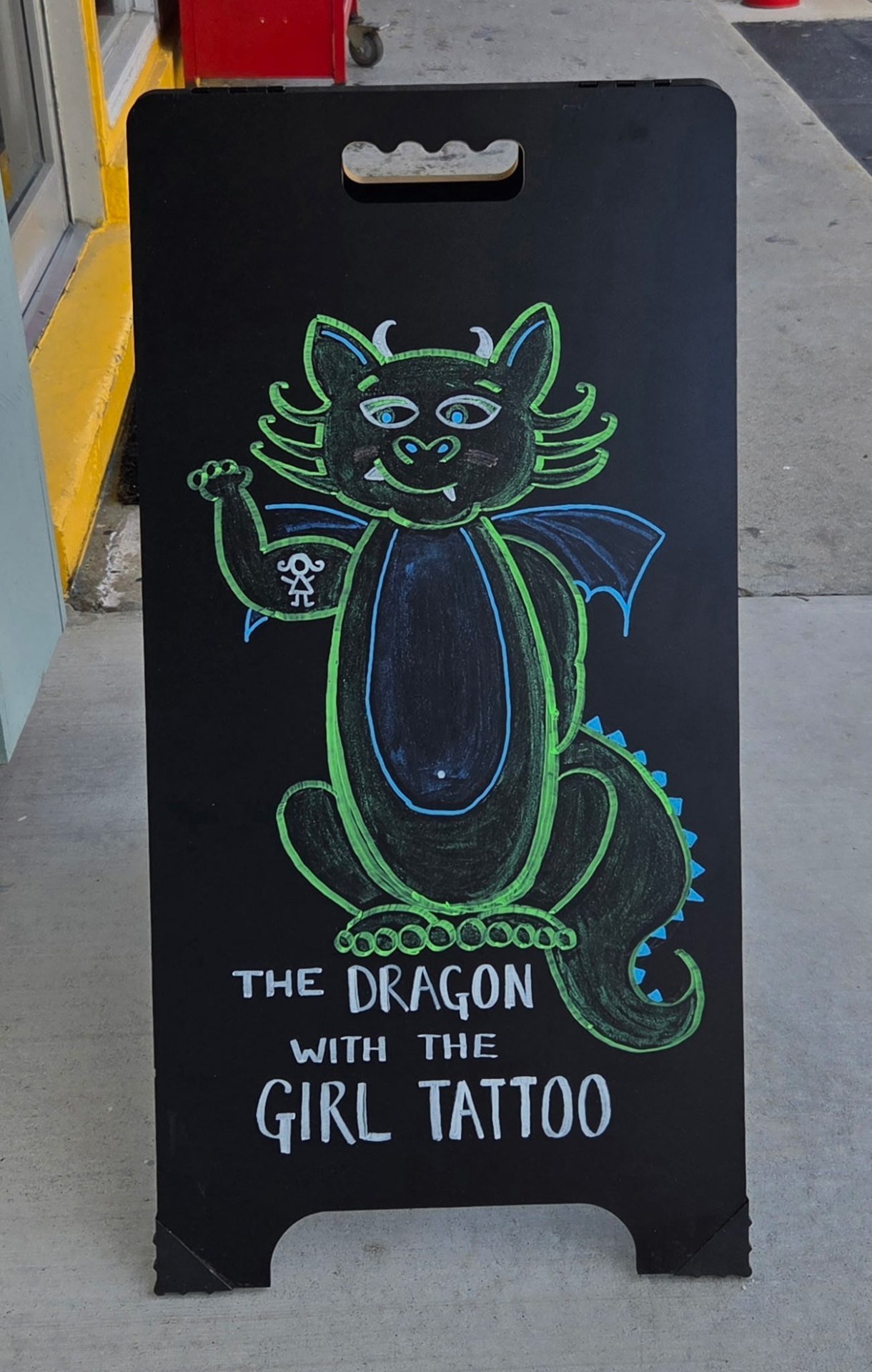 The Dragon with the Girl Tattoo