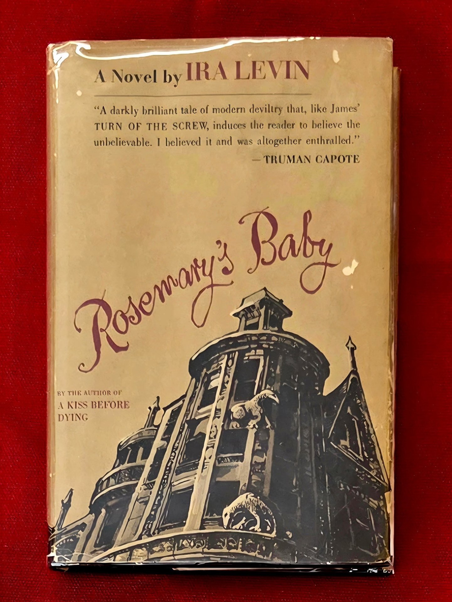 1967 hardback of "Rosemary's Baby" in good shape.